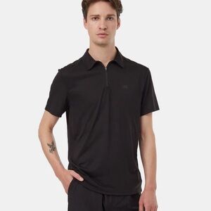 Tentree In Motion zip polo t-shirt new with tags!
